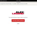 $1 Alex Legend Trial