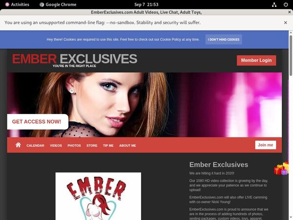 Account On EmberExclusives