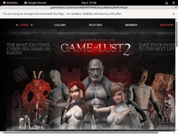 Accounts Gameoflust2 Free