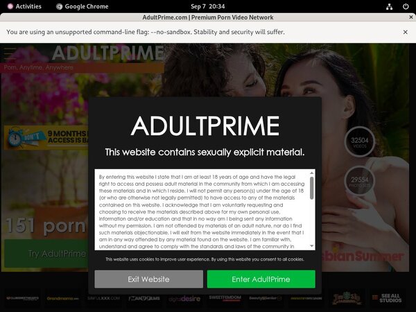 Adult Prime $1 Porn Trial