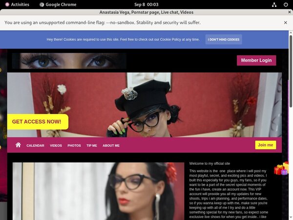 Anastasia Vega With Pay Safe Card