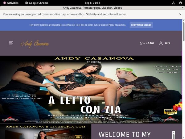 Andycasanova Mobile Account