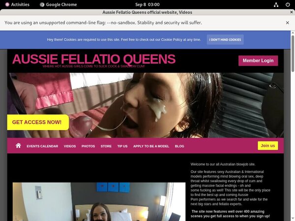 Aussie Fellatio Queens Valid Account Aussie Fellatio Queens Valid Account