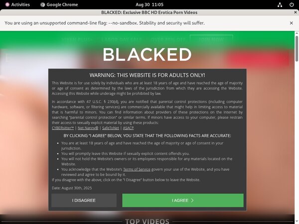 Blacked Bank Payment