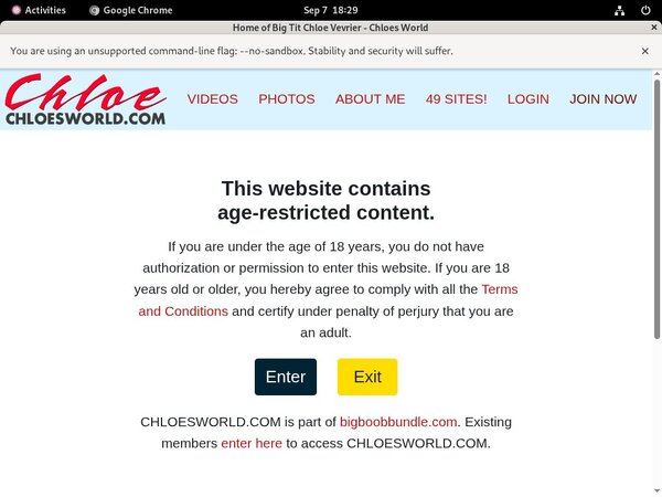 Chloesworld.com Join Again