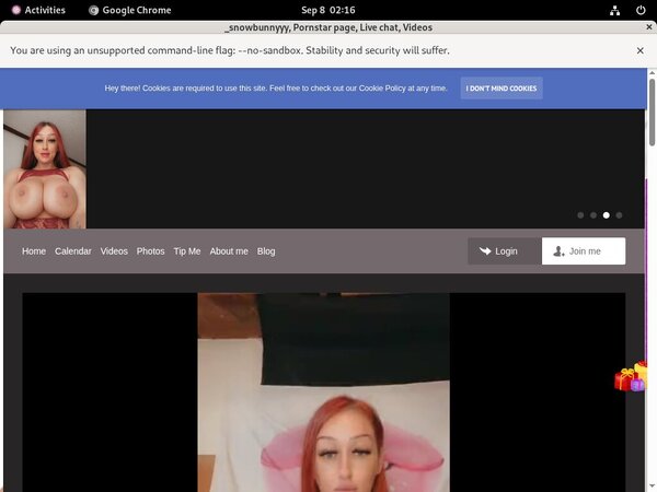 Com Snowbunnyy Free Full Videos