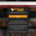 Contas Premium African Lesbians