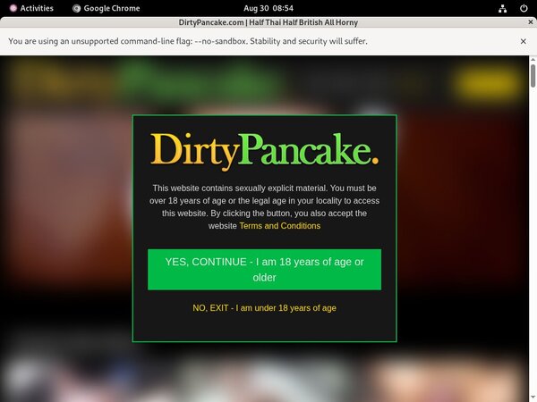 Dirtypancake Free User