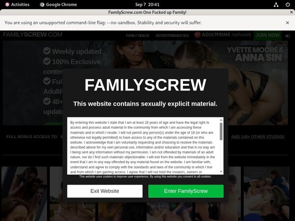 Familyscrew Get Membership