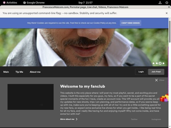 Francescomalcom.com Store