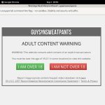 Free Guys In Sweatpants Account Login