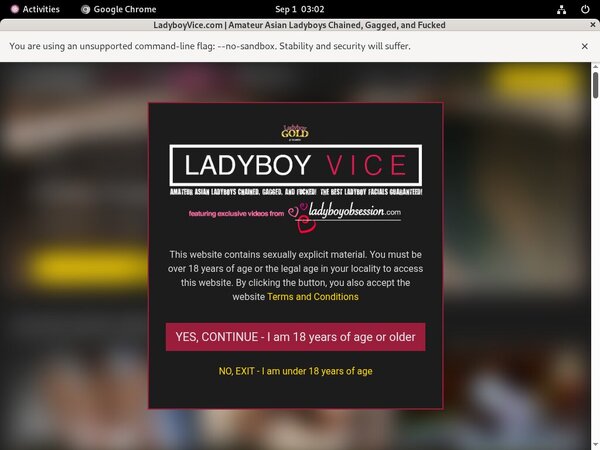 Free Ladyboy Vice Promo