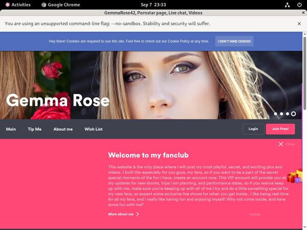 GemmaRose42 Free Trial Access