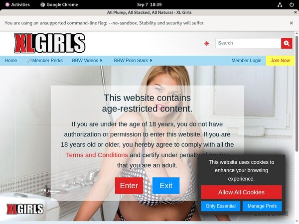 Girls XL Passwords