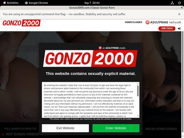 Gonzo 2000 3 Day Trial