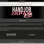 Handjob Japan Discounted Deal
