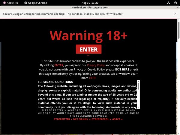 Hotgoldxxx Discount Pass