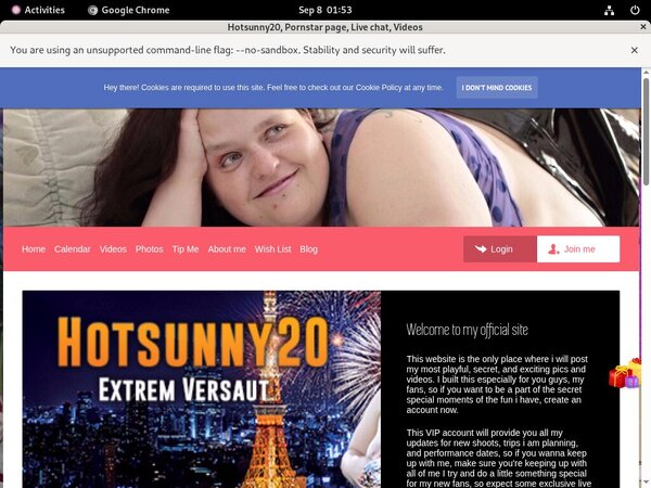 Hotsunny20 Free Video