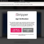 Istripper Login Information