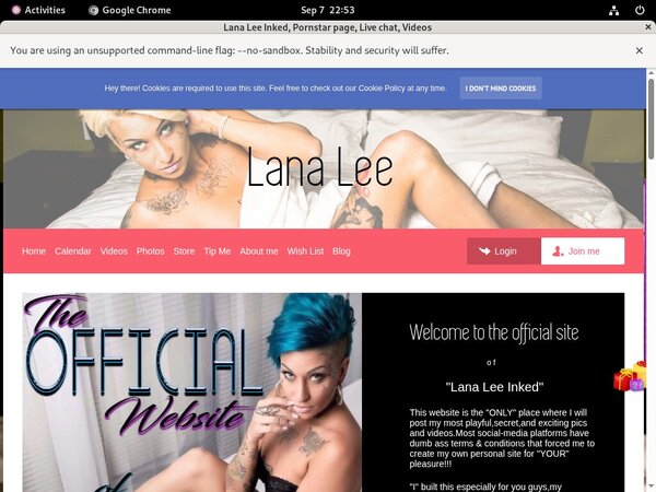Lana Lee Inked Free Logins Lana Lee Inked Free Logins