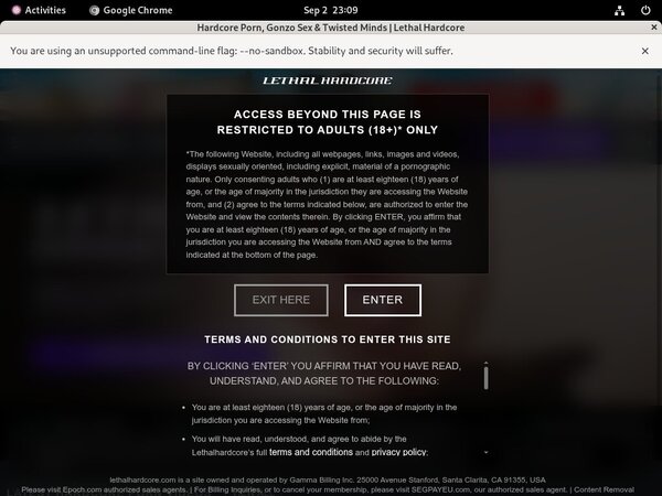Lethal Hardcore With Paysafecard