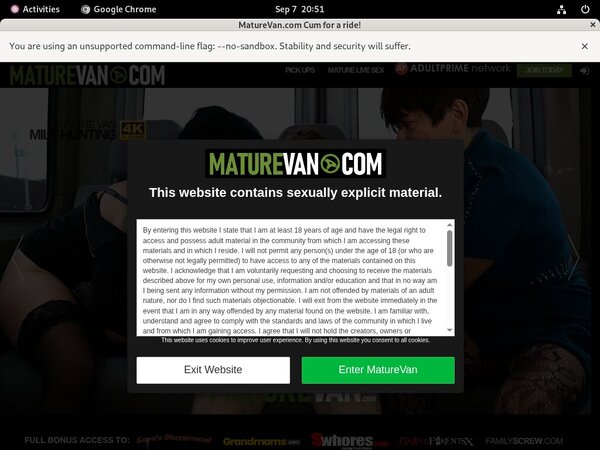 Login For Maturevan