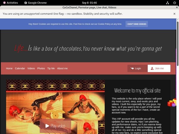 Make CoCoChanel Account