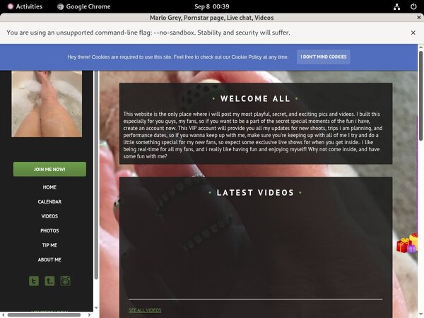 Marlo Grey Pro Biller Page