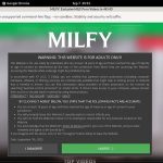 Milfy Mobile Passwords