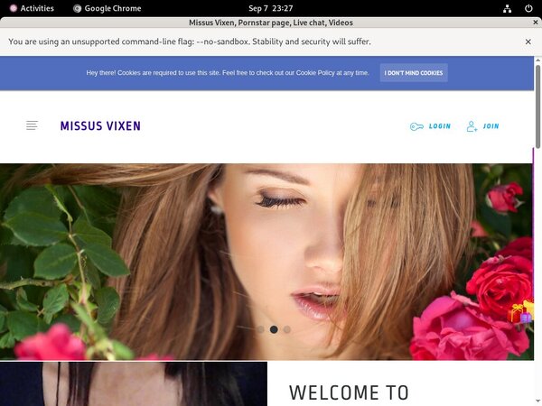 Missus Vixen With Directpay