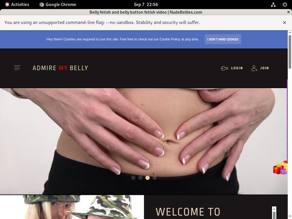 Nude Bellies Passwords 2017