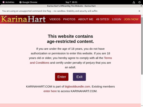 Password Karinahart