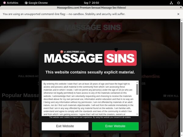 Premium Account Massagesins.com