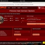 Princess Kate German Checkout