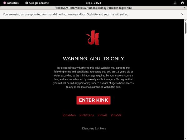 Sign Up To Kink Unlimited