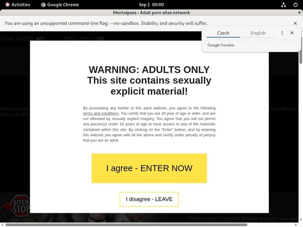 Sign Up To Mental Pass