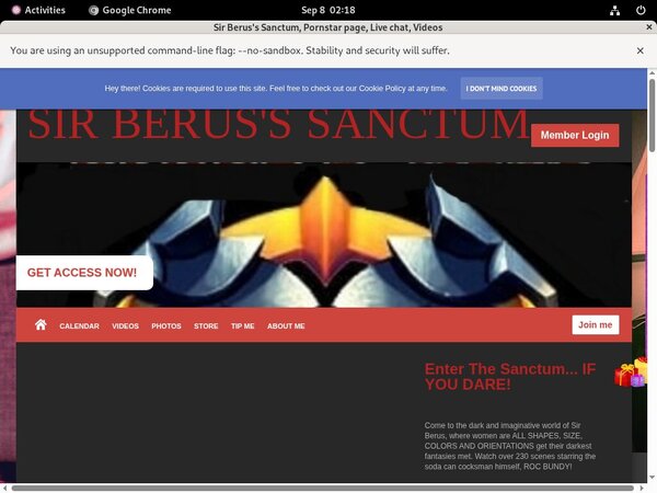 Sir Berus's Sanctum 1 Day Trial Sir Berus's Sanctum 1 Day Trial