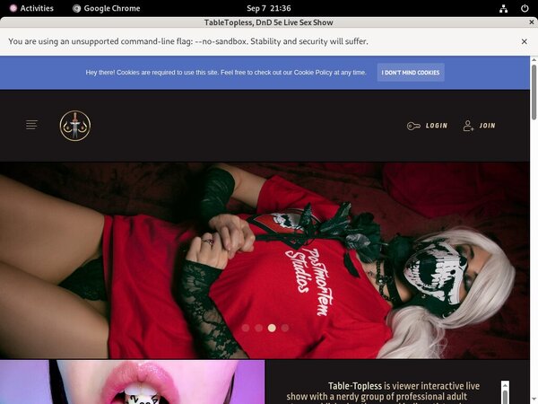 TableTopless Membership Trials TableTopless Membership Trials