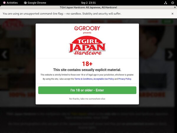 Tgirljapanhardcore.com Mobile Passwords