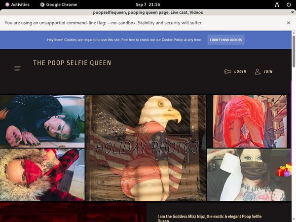 ThePoopSelfieQueen Segpay ThePoopSelfieQueen Segpay