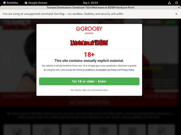 Transexdomination Trial Memberships Transexdomination Trial Memberships