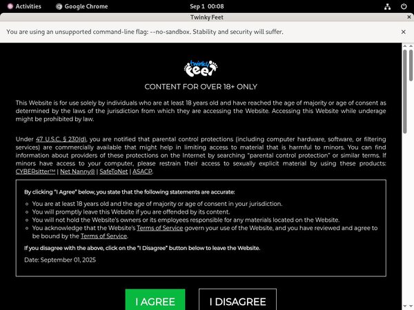 Twinky Feet With Paypal