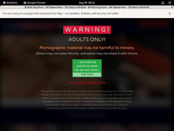 UK Naked Men Trial Coupon