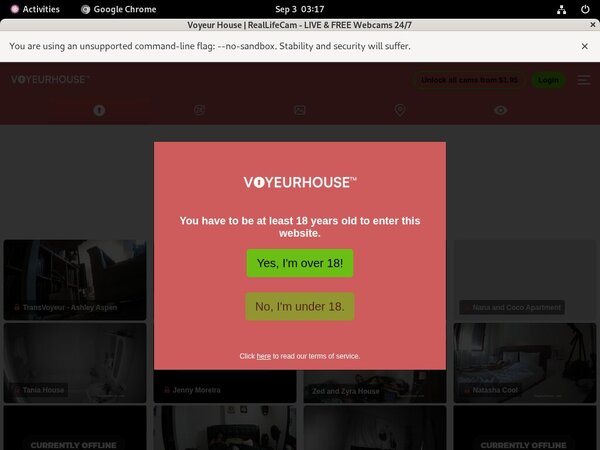 Voyeur House Limited Deal