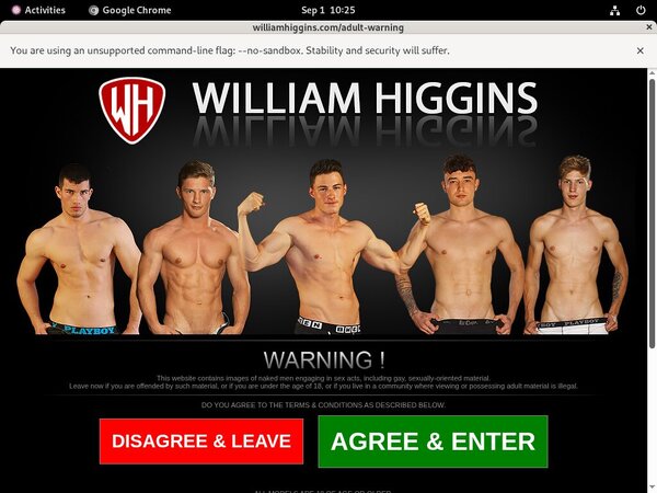 Williamhiggins.com Sign Up Link
