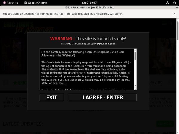 Xxx Eric Johns Adventures