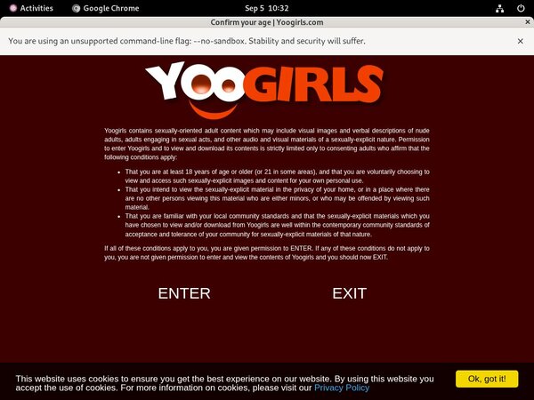 Yoogirls.com Accounts Password