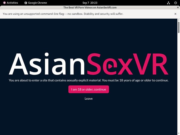 Asiansexvr.com Registration Form