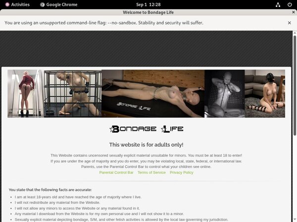 How To Get Bondagelife.com Account