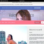 Valentinabiancox.com Lifetime Membership